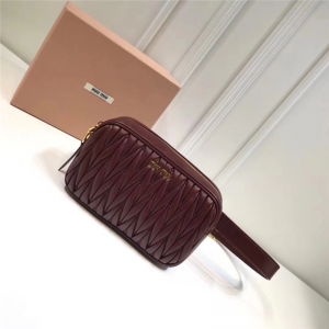 5BL018 MIUMIU���� ܛ��Ƥ ��(j��ng)���ް� ��� Ƥ���� ���tɫ