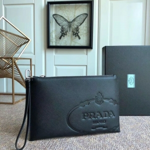 2NG005N Prada�����_(d��) �¿��ְ� ʮ�ּyţƤ �����ð� ��ɫ