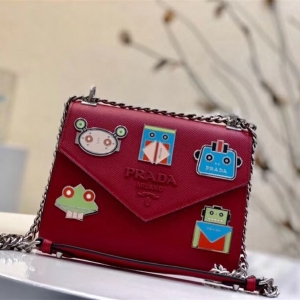 1BD127 Prada�����_ Monochrome ʮ�ּyţƤ �ŷ�朗l�� �N�tɫ