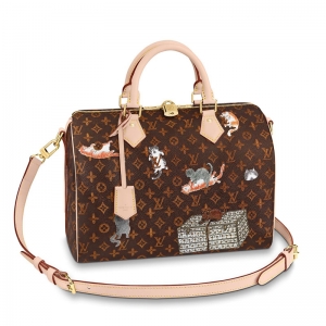 M44401 LV SPEEDY 30 �ִ�����玧��LVŮ�� Catogram �D��Ů�� LV���^��