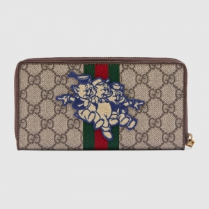 557696 GUCCI GG Supreme�߼�(j��)���췫�� ��ֻС�i�D�� ȫ����X�� ��ľɫ