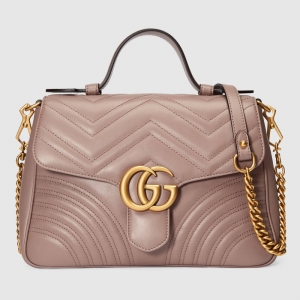 498110 Gucci���Y GG Marmontϵ��С̖����� �\��ɫ