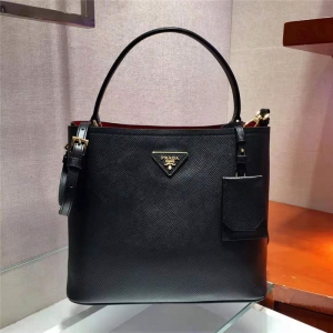 1BA211 Prada New Double�ִ� �����_���� ��̖ PradaƤ������� ��ɫ