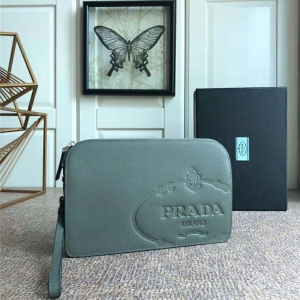 2VF056 Prada�п��ְ� Saffianoʮ�ּyţƤ �zӡ�՘�(bi��o) �����_(d��)���ð� ���ɫ