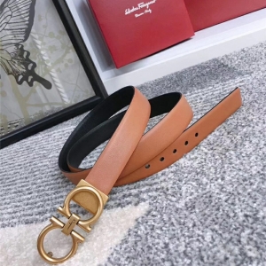 23B559 Ferragamo���� Gancini���R �p��Ƥɫ ������ĽŮ������ ��ɫ