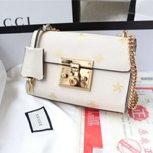 409487 Gucci�米�� Padlockϵ�� ��Ƥ ��ɫ�۷����� 朗l�米�� ��ɫ