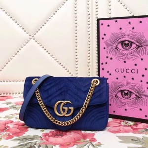 443947 GucciŮ�� GG Marmontϵ�� ���Z�q С̖ ���Y朗l�� Gucciб��� ���{ɫ