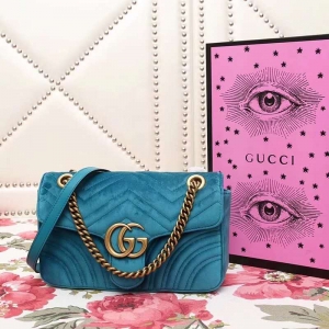 443947 GucciŮ�� GG Marmontϵ�� ���Z�q С̖ ���Y朗l�� Gucciб��� ���{ɫ