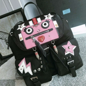 1BZ2811 Prada���� Prada�p��� ������ţƤ ���ЈD�� �����_�p��� ��ɫ