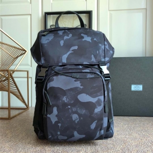 2VG0135 Prada���� �Բ���ĸӡ�� ����㲼�� �����_�p��� ���{ɫ