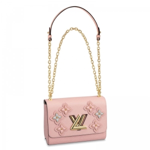 M53851 LV TWIST ��̖�ִ� Flower Tinselϵ��ӡ��Ů�� LV朗l�� ��ɫ