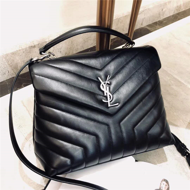 YSLʥ�_�m LouLou ţƤ YSLŮ�� Y�νW�p ��Ƥ YSL�μ������ ��ɫ