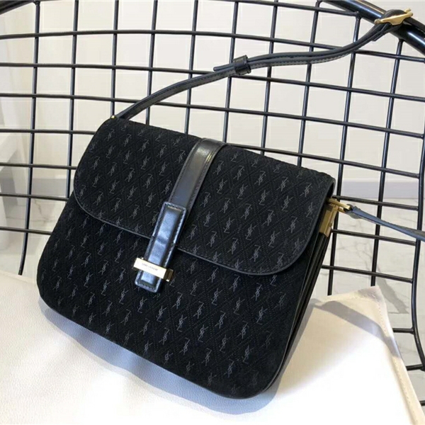 568604 YSL Monogram All Over ĥɰƤ ʥ�_�m��� YSL�μ�� ��ɫ