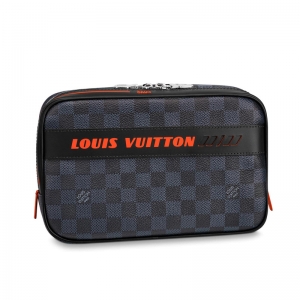 N60245 LV��̖��ϴ�� Damier Cobalt ���������ְ� LV�ְ� �{ɫ
