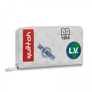 M67824 LV ZIPPY �X�A Monogram White �����X�� LV����X�A ��ɫ