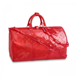 M53274 LV KEEPALL 50 ���д�����玧��͸��Monogramӡ��PVC���д� �tɫ