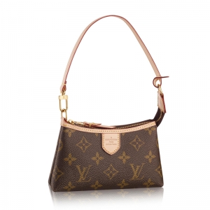 M40309 LV Mini Pochette Delightful Canvas  Brown С���X�� LV�����