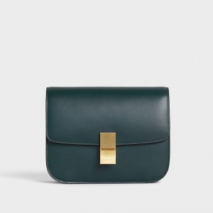 ِ��Celine boxŮ�� CLASSIC��̖����СţƤ�ִ� ِ�ն����� ī�Gɫ