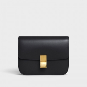 ِ��Celine boxŮ�� ِ�ն����� CLASSIC��̖����СţƤ�ִ� ��ɫ