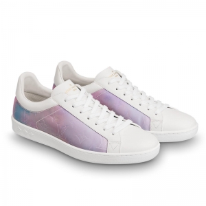 1A5HB2 LV LUXEMBOURG �\(y��n)��(d��ng)Ь �ʺ�ɫ Monogram������Ь ��ɫ