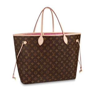 M41180 LV Neverfull ��̖(h��o)�ִ� Monogram ��(j��ng)���ϻ�Ů�� LVُ���