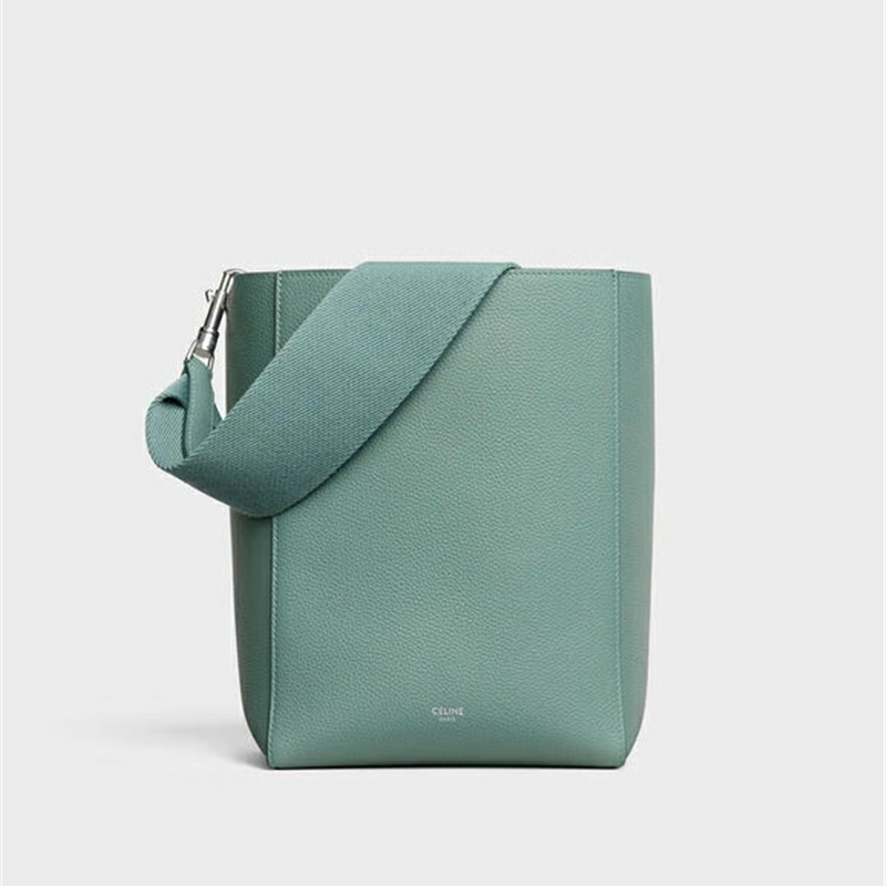 189303 Celine�ִ� SANGLE BUCKET С̖(h��o) ����СţƤ CelineˮͰ�� ���ɫ