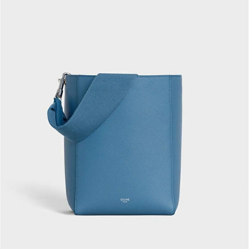 189303 Celine�ִ� SANGLE BUCKET С̖(h��o) ����СţƤ CelineˮͰ�� ���{(l��n)ɫ