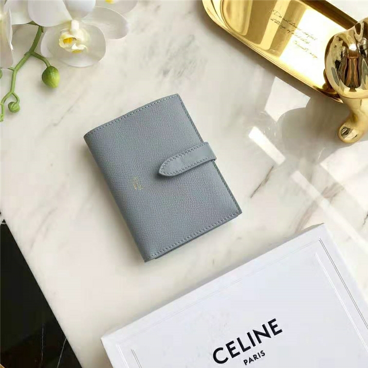10B643 Celineِ�� Strap�X�� ����СţƤ ��̖(h��o) Celine�X�� ʯ�{(l��n)ɫ