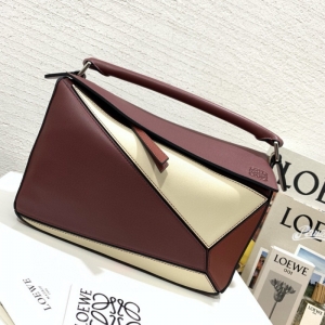 322 LOEWE�_���� Puzzle Bag ��̖�_�����׺ΰ� õ�t���ɫ