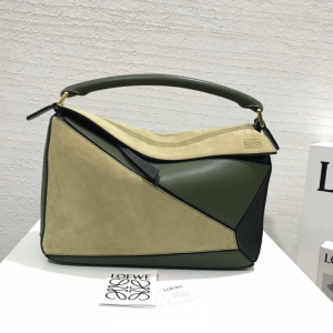 322 LOEWE�_���� Puzzle Bag ��̖�_�����׺ΰ� �Gɫƴɫ