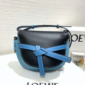 321 Loewe�_���� Gate С�� �M���^��ţƤ�R���� �Gɫ