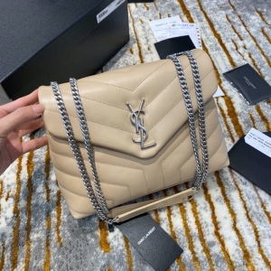 494699 YSLʥ�_�m Saint Laurent LOULOUС̖��Y���ͽW�pƤ���ִ� ��ɫ�y��