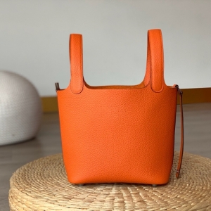 Hermes���R�˲˻@�� Hermes picotin18 ���R��ˮͰ�� TCƤ ��ɫ