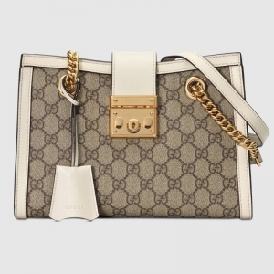 498156 Gucci Padlockϵ��С̖GG�米�� ��ɫƤ߅