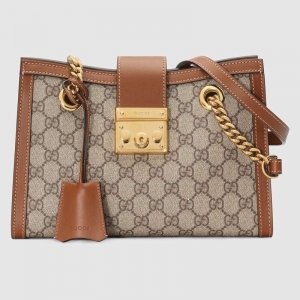 498156 Gucci Padlockϵ��С̖GG�米�� ��ɫƤ߅