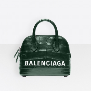 5506460 BalenciagaŮ�� Ville XXS��Gɫ�{�~�y����ţƤ��Top Handle�ִ�