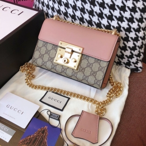 409487 Gucci Padlockϵ��С̖GG�米�� ���Y�μ�� ��ɫ