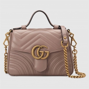 547260 Gucci GG Marmontϵ����������� �W�pV��Ƥ�� ��ɫ