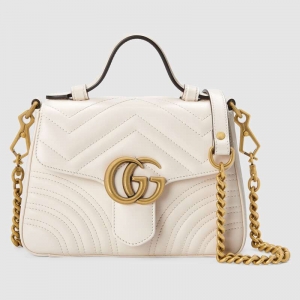 547260 Gucci GG Marmontϵ����������� �W�pV��Ƥ�� ��ɫ