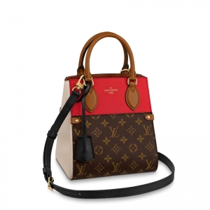 M45389 LV FOLD TOTE С̖�ִ� Monogram ������СţƤŮ�� �tɫ