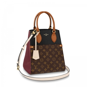 M45409 LV FOLD TOTE ��̖�ִ� Monogram ������СţƤŮ�� ��ɫ