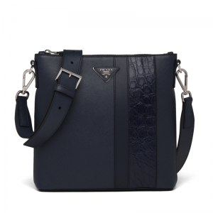 2VH089 Prada�����_(d��) Saffiano б��� �{�~�y�߅�]��� �{(l��n)ɫ