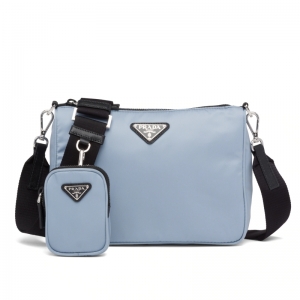 2VH113 Prada�����_(d��)������SaffianoƤ��μ�� ����һ�]��� �{(l��n)ɫ