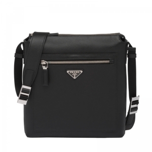 2VH062 Prada Saffiano Ƥ��б��� �����_(d��)�]��� ��ɫ