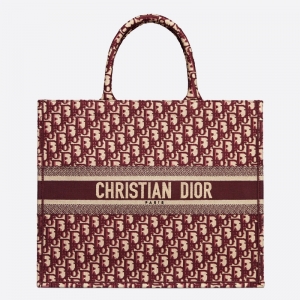 M1286 Dior Book Tote ��̖�ִ� �Ƽtɫ Oblique ӡ��