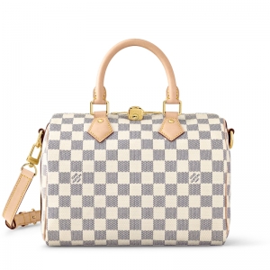 N41374 LV Speedy 25 �ִ�����玧��Damier Azur Ϳ�ӷ������^��