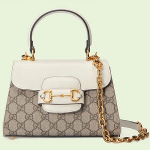703848 Gucci Horsebit 1955ϵ�������ִ� ���YŮʿ�μ������ ��ɫ