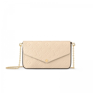 M82363 LV FELICIE POCHETTE �ִ� ţƤ���y����һ朗l�� LV������ �̰�ɫ