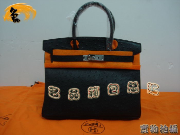 Hermes 手提包 Hermes Birkin 鉑金包 30 Birkin Hermes 女包 Hermes鴕鳥紋