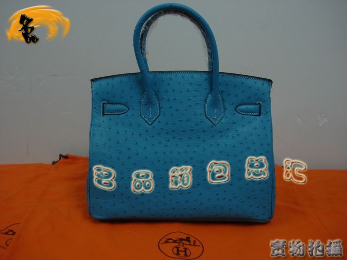 Hermes 手提包 女包 Hermes Birkin 鉑金包 Hermes 30 Birkin 湖水藍銀扣